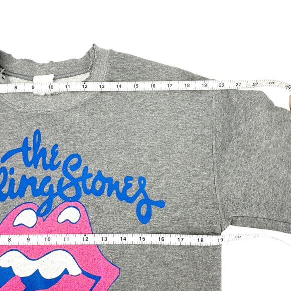 MADEWORN x REVOLVE Rolling Stones Logo Sweatshirt XS - Picture 6 of 8